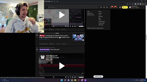 xQc has a theory about why Ludwig "doesn't have a price"