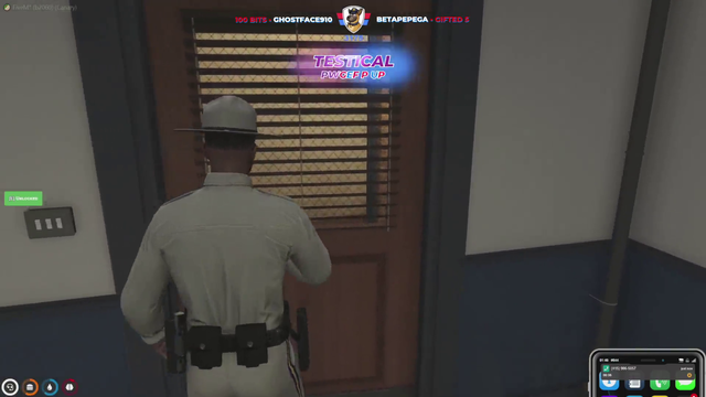 Officer Andrews gets sniped by a Juicer