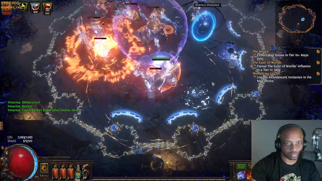 Lacari's First POE hardcore death - rip
