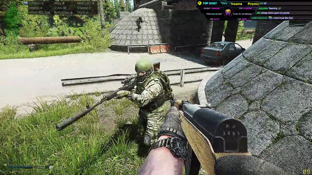 CDNThe3rd meets a stranger in Tarkov