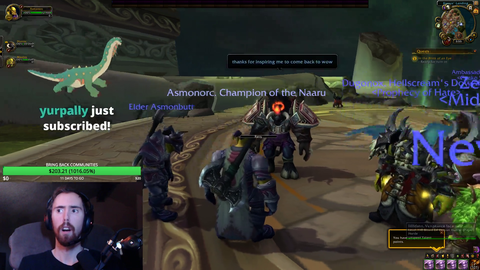 Asmongold gets a long awaited item