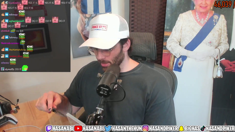 Chat baits Hasan into licking Switch Cartridge