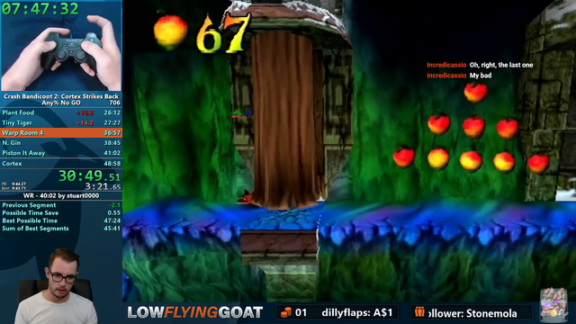 Crash streamer prays to the pagan gods that the nitro's are kind