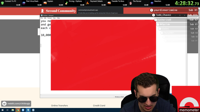Kitboga showing off his next level voice sampling skills live