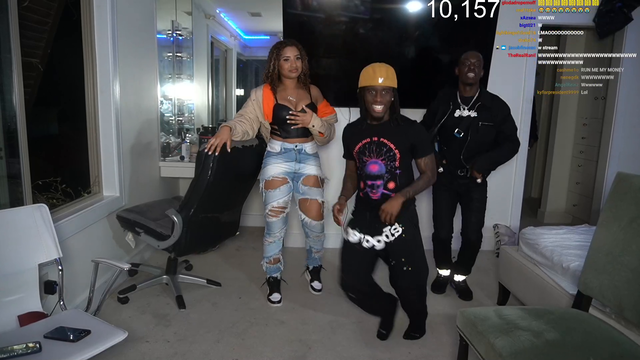 Kai Cenat and Bobby Shmurda getting sturdy!