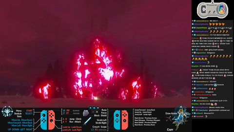 Twitch Chat finally beats Breath of the Wild!