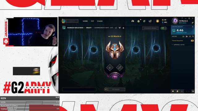 Jankos prediction for the MSI