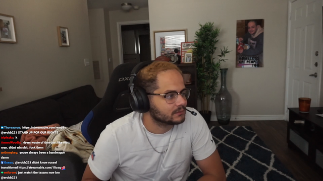 erobb221 laughs at slurs