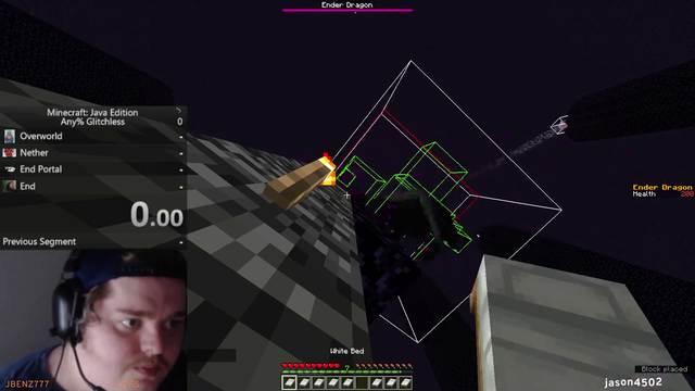 JesseSMFI Kills the Ender Dragon With 4 Hits