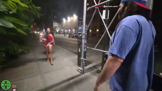 Crazy fight involving skateboard breaks out after Kick streamer cat calls man’s girlfriend.