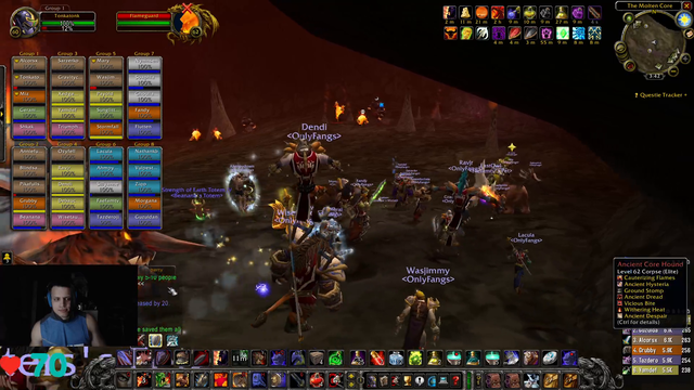 Fandy Dies in Molten Core