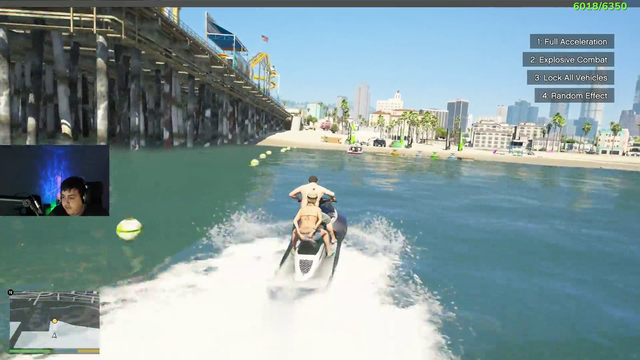 Poke with Chaos mod on GTA 5