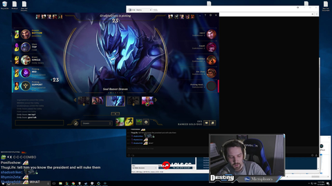 Destiny calls ddosers father