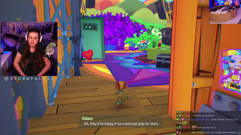 xqc and poke in psychonauts 2