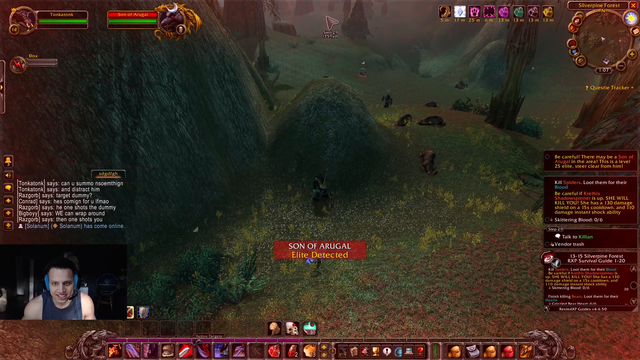 Brave warrior try to face Arugal
