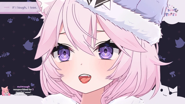 Casually strolling into Nyanners stream.