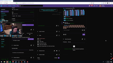 Shroud hits 100k subs