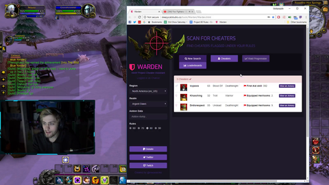 Soda found a cheater in guild