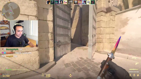 Indian Shroud tries out CS2
