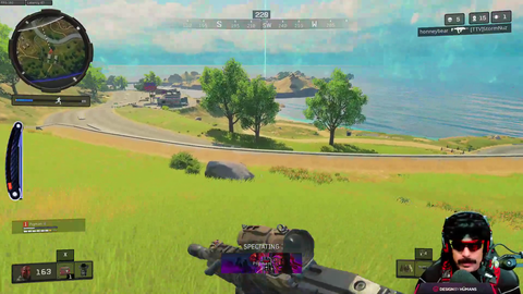 Doc pulls a ninja and accuses innocent player of cheating /s