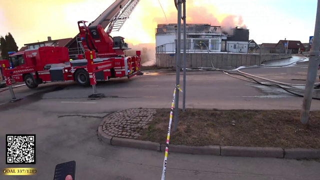 K-News It's Actu-ally burning, Hamar, Norway