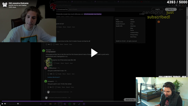 Cyr attempts to translate for xQc