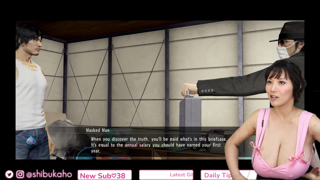 Shibuya Kaho shows off her big guns