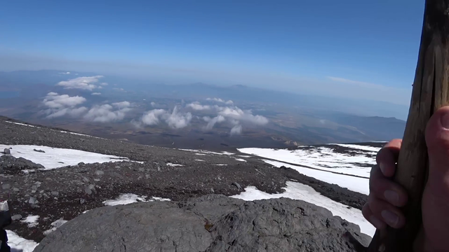 Two Norwegians Causally Climbing Mt. Fuji