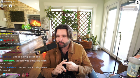 Cyr cant believe Nick is doing Relationship RP