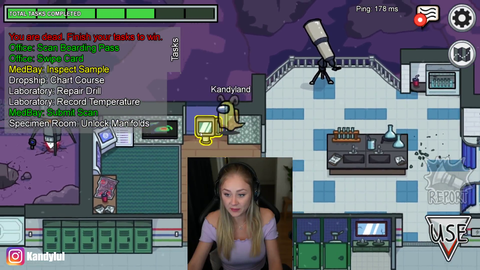 Kandyland completes a task