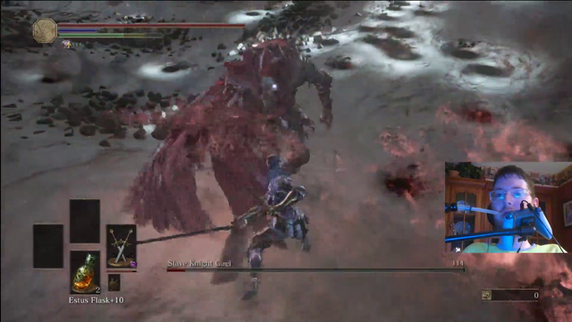 Handicapable Streamer Beats DS3's Hardest Boss With His CHIN!