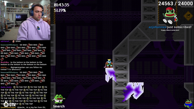 Carson makes a full appearance on Mizkif's stream