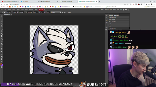 Leffen forgets if Wolf has a scar or not