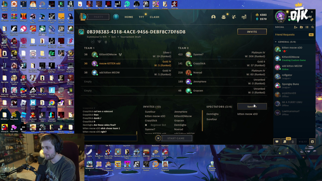 Team Soda might lose game 1