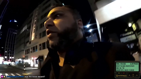 Streamer helps disabled guy get home