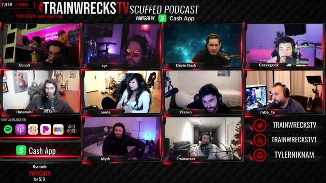 m0e_tv compliments his wife's power on Scuffed Pod
