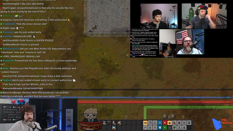 Destiny comments on Twitch not banning people who use their platform to call for violence, make violent threats, or support terrorist attacks.