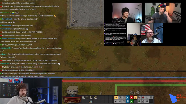 Destiny comments on Twitch not banning people who use their platform to call for violence, make violent threats, or support terrorist attacks.