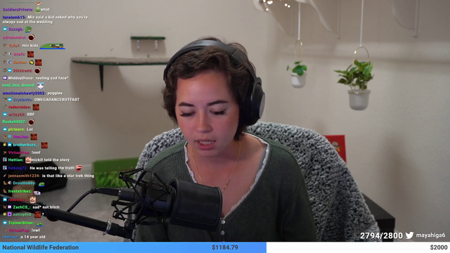 16 year old tells maya to come out of her shell.