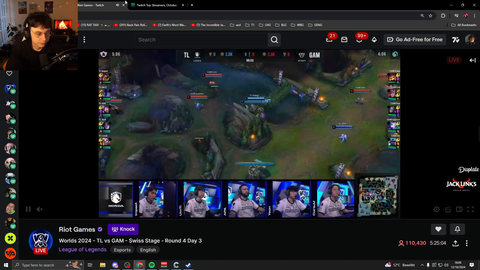 Caedrel realizes he's rank #1 streamer currently