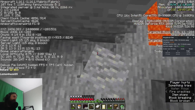 Forsen makes it to the ender dragon in record pace