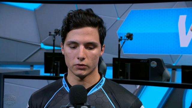 Debut Professional League player gets emotional after stomping his first game in LCS