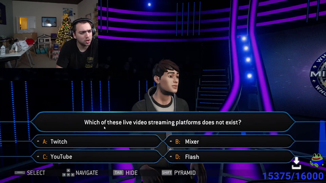 Miz is asked which livestream platform doesn't exist