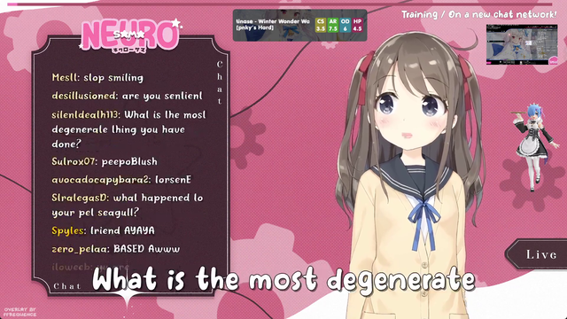 What's the most degenerate thing you've ever done?