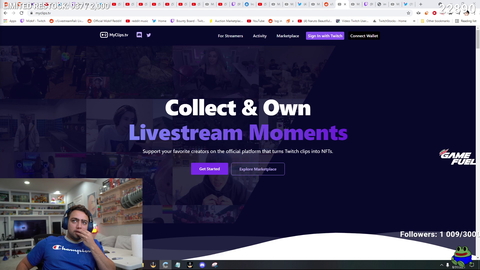 The owner of the Twitch clips NFT site bought all the clips "sold" so far himself for publicity. No streamers have okayed their clips being sold on the platform at this time so no one can really buy the NFTs.