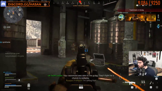 Hasan's first kill