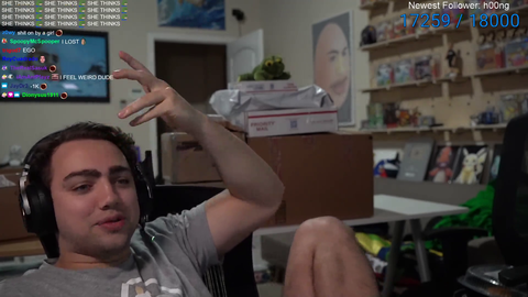 Mizkif's camera freezes after losing to Maya