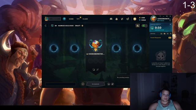 Tyler1 reacts to Mizkif's leave
