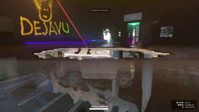 18+ hours of trying this level in Teardown led to success