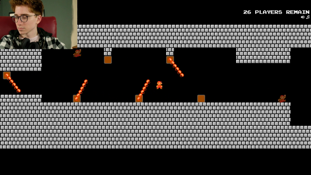 streamer chokes an easy mario battle royale win